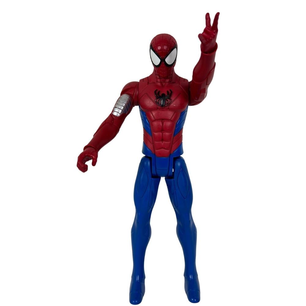 5 for‎ $25| Spider-Man Titan Hero Series Web Warriors 12" Armored Spider-Man